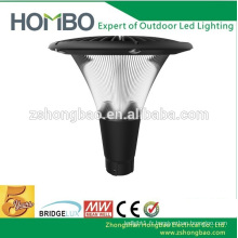 CE ROHS aluminium 30W 5000K LED Lumière de jardin lampadaire conduit